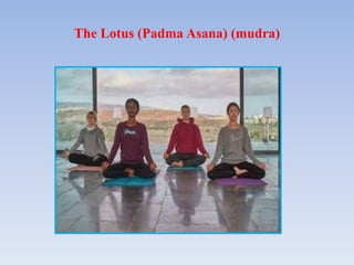 The Lotus (Padma Asana) (mudra)
 
