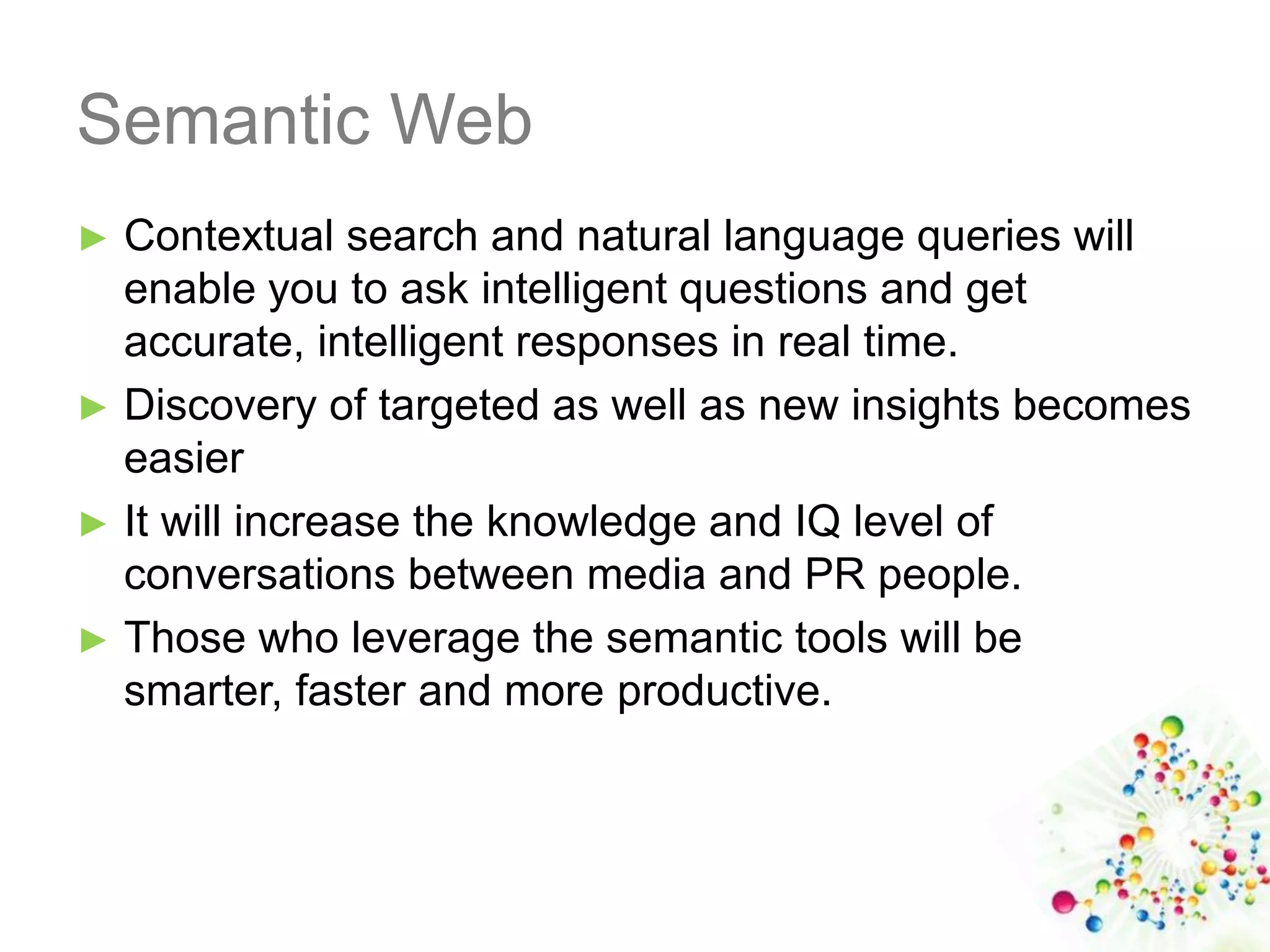 Crowd sourcing applications will allow reporters to get their finger on the pulse of an emerging story through a virtual gathering of all who are involved, as the news is happening.