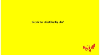 Here is the `simplified Big Idea’
 