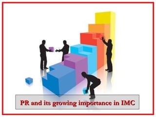 PR and its growing importance in IMC 