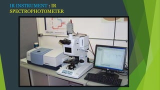 Ir Instrument Labeled Interpretation of IR Spectra PPT ( Pranjali Yadav ) | PPTX