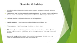 Thesis pdf ca3pi3 Based Perovskite gaas Semiconductor | PPTX