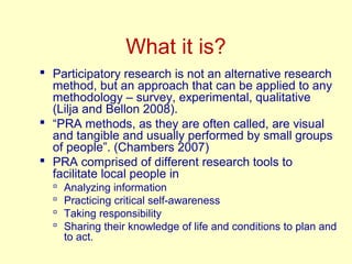 Pra Tutorial Fundamental of Extension Methods: Tools and Techniques of PRA | PPT
