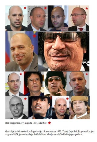 Rok Praprotnik - Omar Moamer el Gadafi