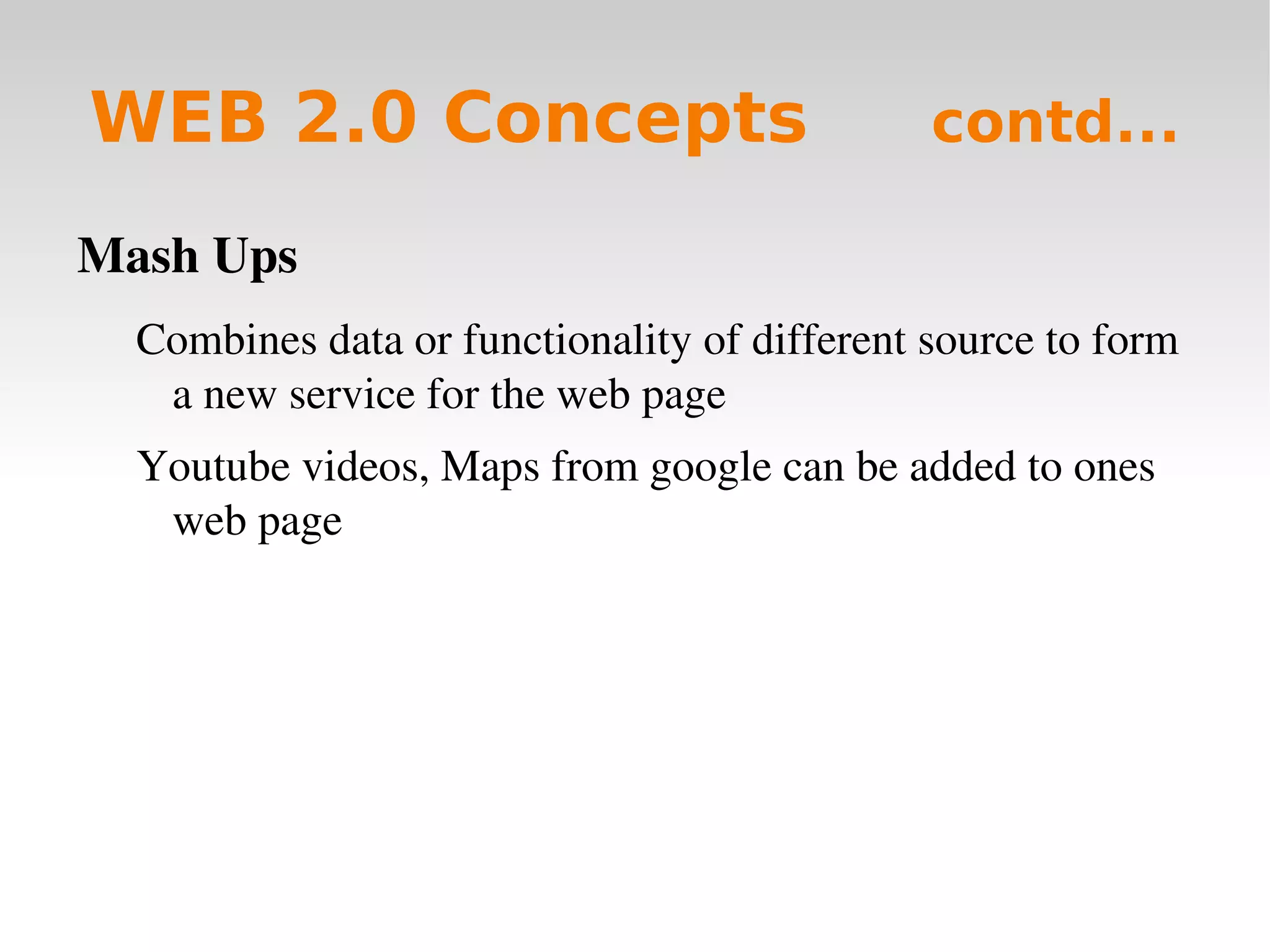Users can just view the information. 
