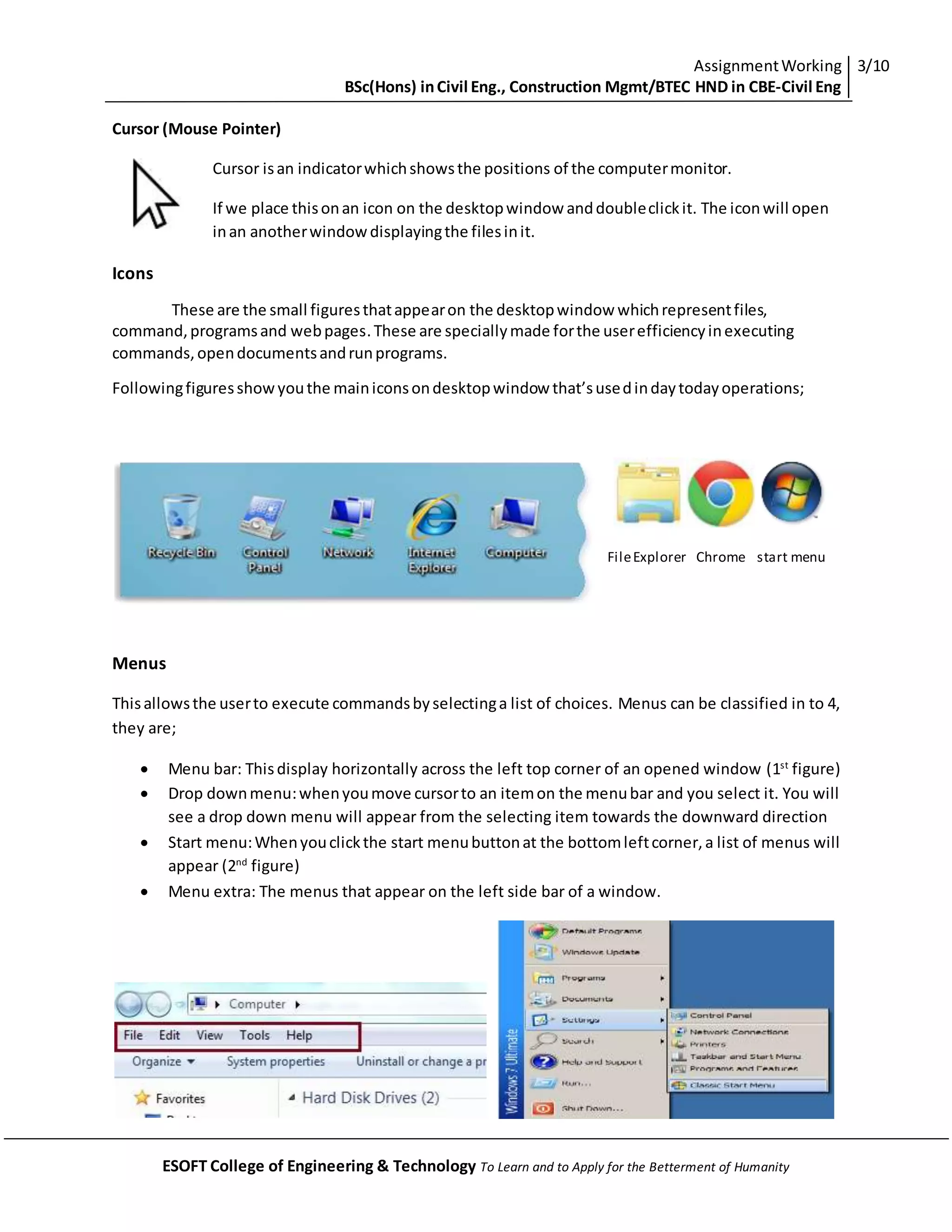 Introduction of computer basic skills on windows 7 | PDF