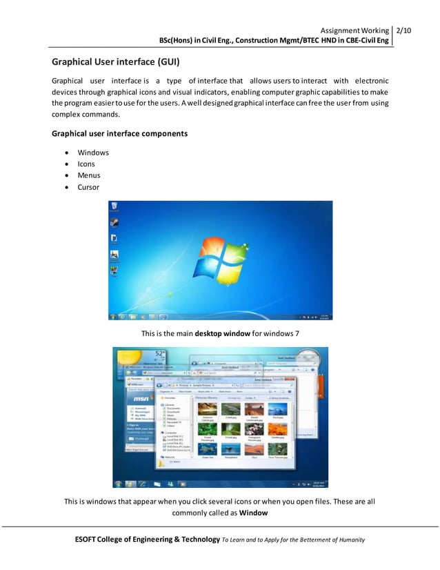 Introduction of computer basic skills on windows 7 | PDF