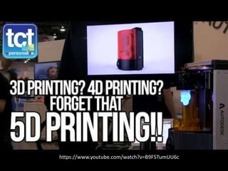 3D and 4D Printing Technology | PPTX