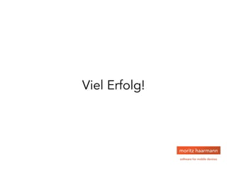 Viel Erfolg!
 