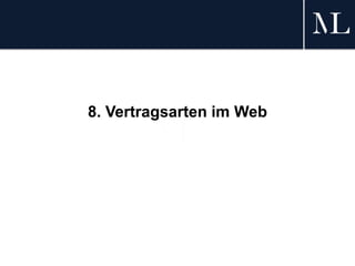 8. Vertragsarten im Web
 