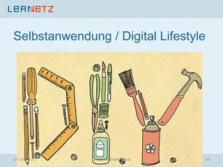 Selbstanwendung / Digital Lifestyle
07 June 2013 34Dr. Daniel Stoller-Schai
 