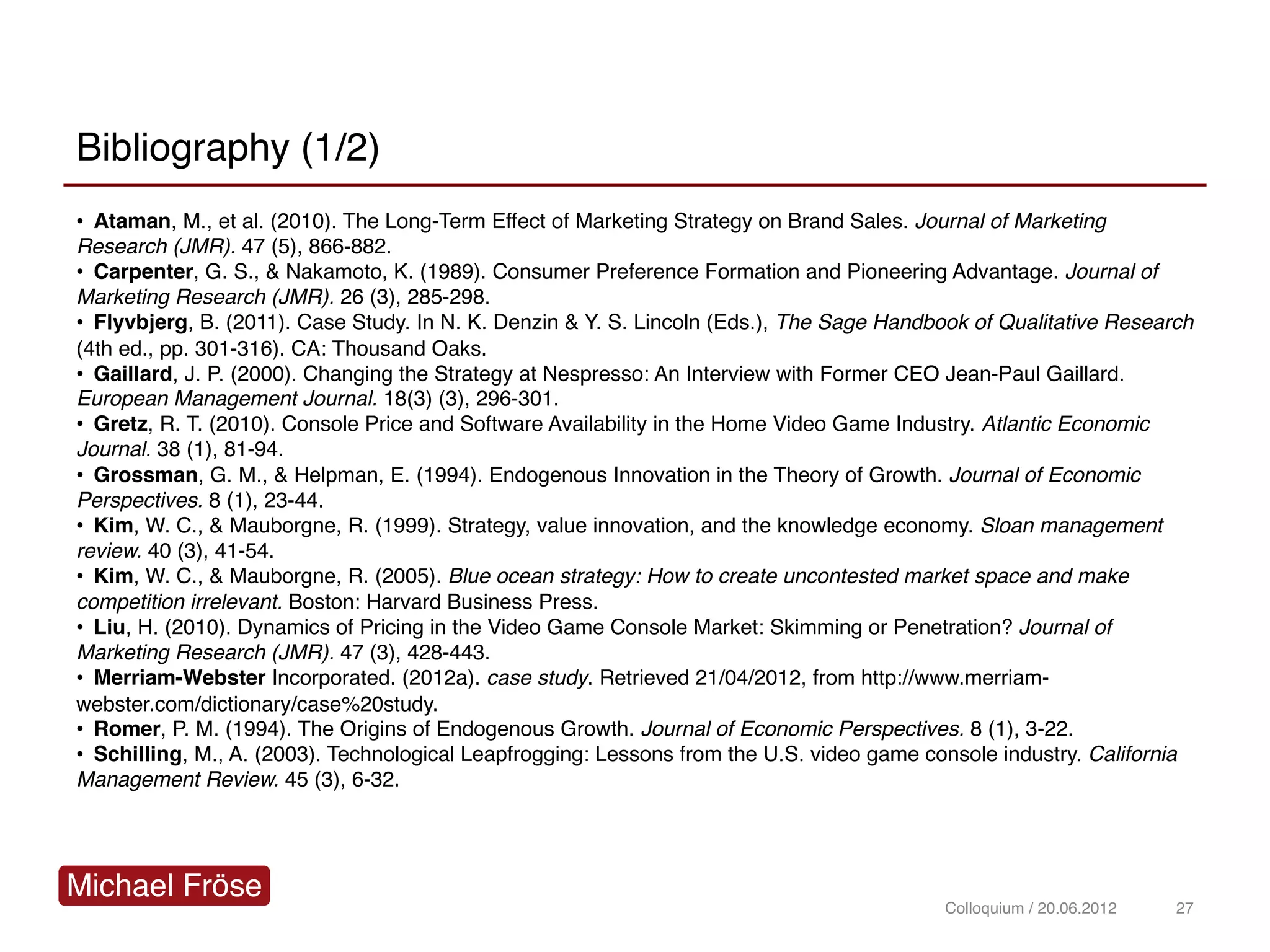 Kolloquium Bachelorarbeit Präsentation Beispiel Pdf Präsentation Kolloquium Bachelorarbeit - Beispiel | PDF