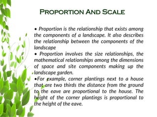 Principales of landscape gardening | PDF