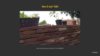 Von 0 auf 100!
https://www.youtube.com/watch?v=Hd7XllBtMX4
 