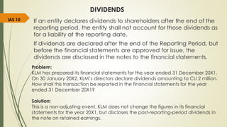 IAS 10 : Events after the reporting period | PDF