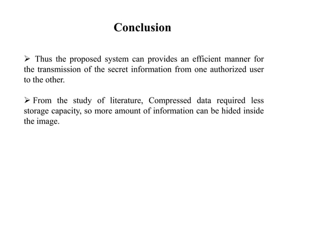 An Efficient encryption using Data compression towards Steganography ...