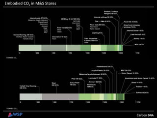 Embodied CO 2  in M&S Stores 