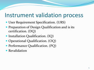 instrument validation | PPTX