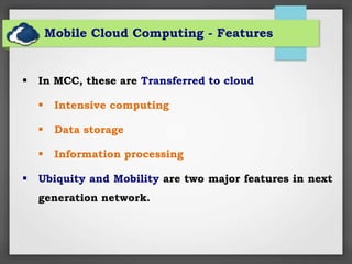 Mobile Cloud Computing Challenges and Security | PPTX