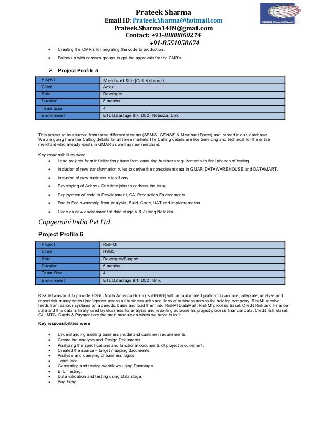 Netezza Developer Resume Netezza Developer Resume