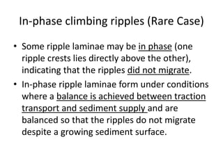 Climbing ripple laminations | PPTX