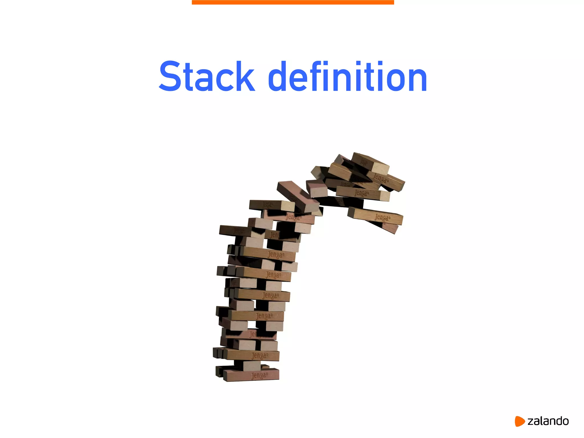 Stack definition
 