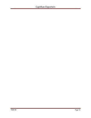 Capithan Exporters
TKM IM Page 31
 