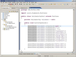 Executar os testes para ver se todos est ão OK 