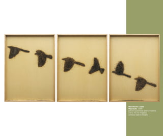 Wanderlei Lopes
Migração, 2008
pólvora queimada sobre madeira
150 x 70 cm (tríptico)
cortesia Galeria Virgílio

 