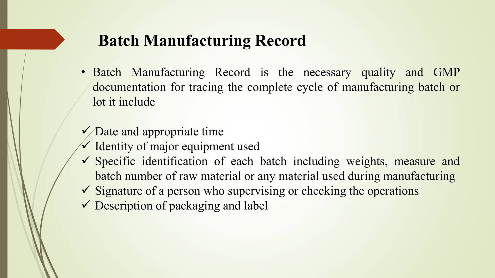 pratik ghive cGMP According to schedule M | PPTX