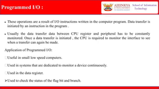 Modes of data transfer.computer architecture. | PPT | Free Download