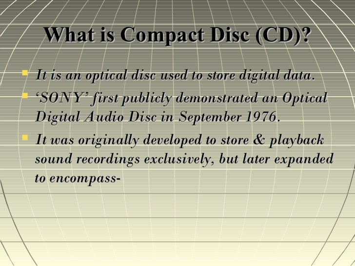 CD, DVD , BLU RAY DISC