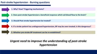 Therapeutic Relevance of Elevated Blood Pressure After Ischemic Stroke ...