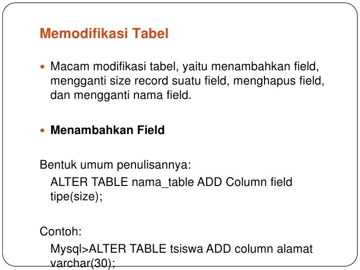 Pratikum sistem basis data 2