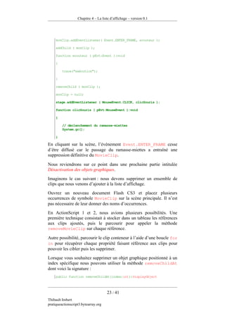 Pratique D Action Script 3 Version 0.1
