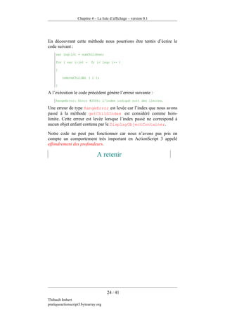 Pratique D Action Script 3 Version 0.1