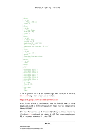 Pratique D Action Script 3 Version 0.1