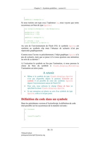 Pratique D Action Script 3 Version 0.1