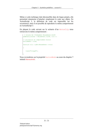 Pratique D Action Script 3 Version 0.1