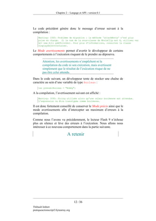 Pratique D Action Script 3 Version 0.1