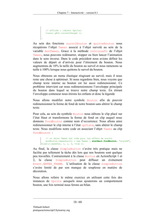 Pratique D Action Script 3 Version 0.1