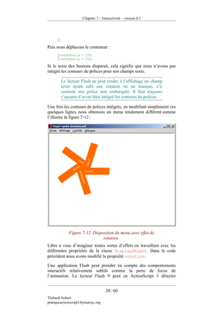 Pratique D Action Script 3 Version 0.1