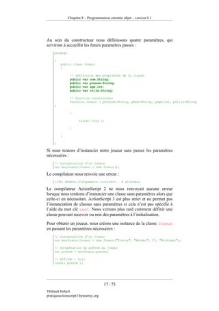 Pratique D Action Script 3 Version 0.1