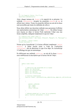 Pratique D Action Script 3 Version 0.1