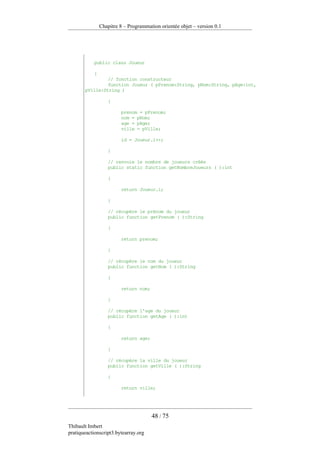 Pratique D Action Script 3 Version 0.1