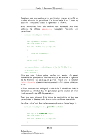 Pratique D Action Script 3 Version 0.1