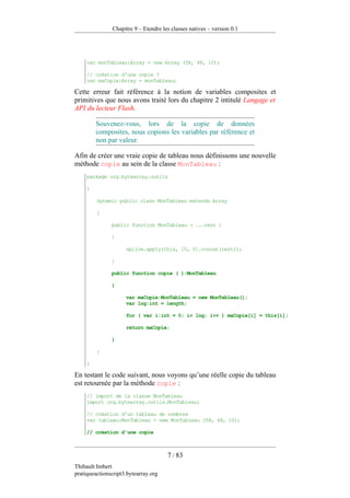 Pratique D Action Script 3 Version 0.1