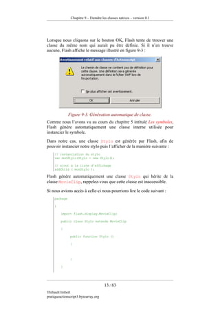 Pratique D Action Script 3 Version 0.1