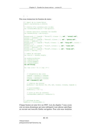 Pratique D Action Script 3 Version 0.1