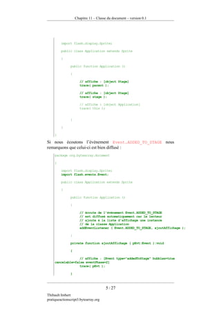 Pratique D Action Script 3 Version 0.1
